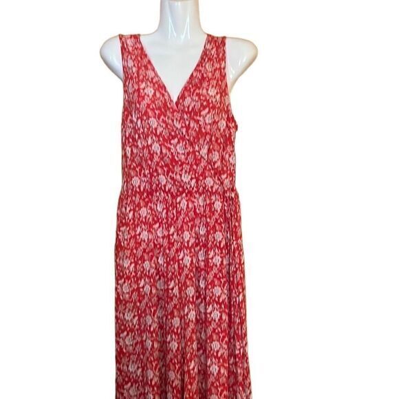 Kaileigh Stitch Fix jumpsuit Small faux wrap print wide leg cottagecore NWOT - Picture 3 of 10